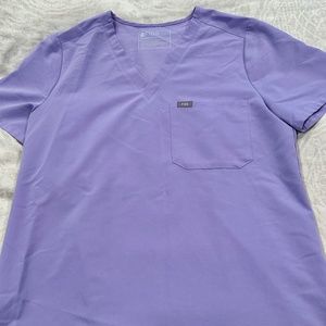 Figs Catarina/Jogger Scrub Set, Lavender Dew, L/XL